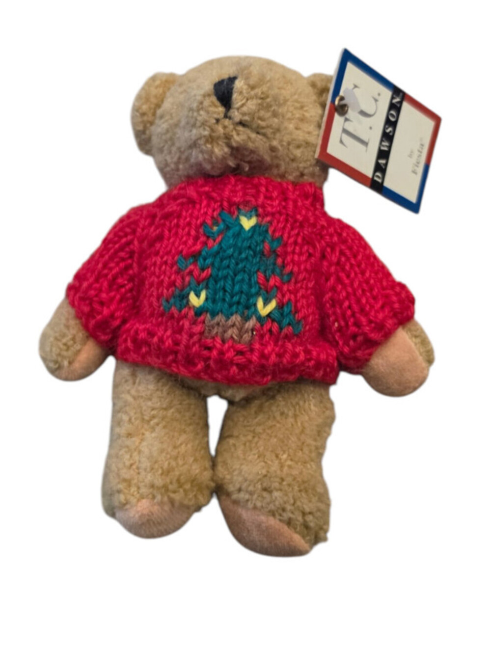 T.C. Dawson by Fiesta Vintage Jointed Plush Christmas Teddy Bear NEW Timothy